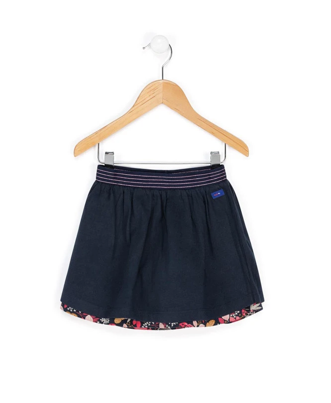 JUPE COURTE BLEU INDIGO BOUNA 3 JUPE COURTE BLEU INDIGO BOUNA