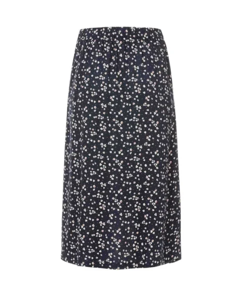 Jupe Mi-longue Bleu Marine Imprimé Femme -Vetements Simples Magasin prod 4878 jupe mi longue imprime naturel eleisy 666x812 fc7ea0111e0b