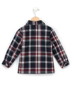 Veste Chemise à Carreaux Garçon -Vetements Simples Magasin prod 4932 veste ml carreaux indigo cozio 666x812 fc7ea0111e0b