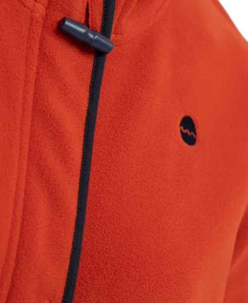 Polaire Rouge Femme -Vetements Simples Magasin prod 5011 veste polaire rouge brique necar 666x812 fc7ea0111e0b