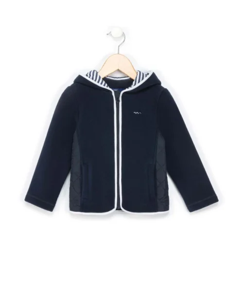 Polaire Bleu Marine Fille