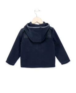 Polaire Bleu Marine Garçon -Vetements Simples Magasin prod 5028 veste polaire indigo polda 666x812 fc7ea0111e0b