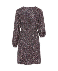 Robe Courte Imprimé Manches Longues Femme -Vetements Simples Magasin prod 5119 robe ml imprime multico bely 666x812 fc7ea0111e0b