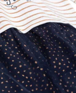 Robe Fille Effet 2 En 1 + Bandeau 7 Robe Fille Effet 2 En 1 + Bandeau -Vetements Simples Magasin prod 5132 robe accessoire fond blanc optique raye rose filona 666x812 fc7ea0111e0b