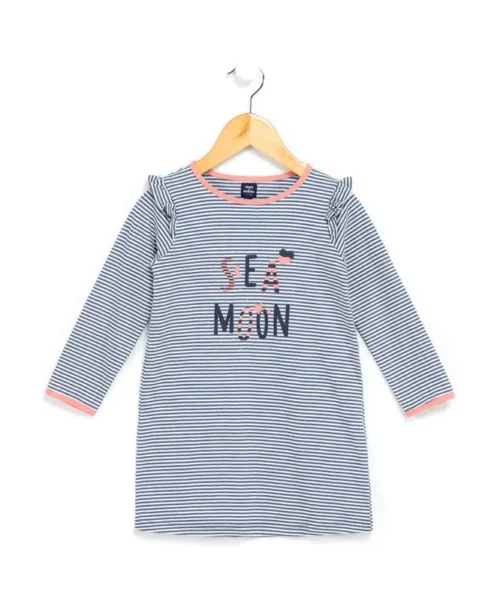 Chemise De Nuit Rayée Fille