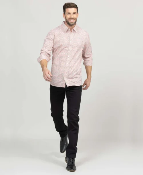 Chemise Imprimé Rouille Homme -Vetements Simples Magasin prod 5212 chemise chemisier ml imprime rouille faigo 666x812 fc7ea0111e0b