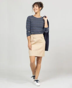 Jupe Courte Beige Femme -Vetements Simples Magasin prod 5223 jupe courte beige nusar 666x812 fc7ea0111e0b