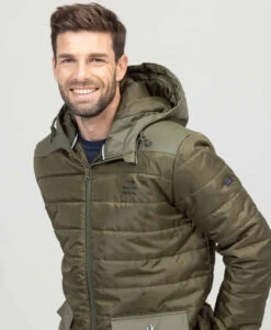 Doudoune Kaki Homme