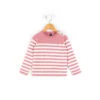 Pull Marin Rose Et Blanc Fille -Vetements Simples Magasin prod 5291 pull fond rose raye blanc bolaba 666x812 fc7ea0111e0b