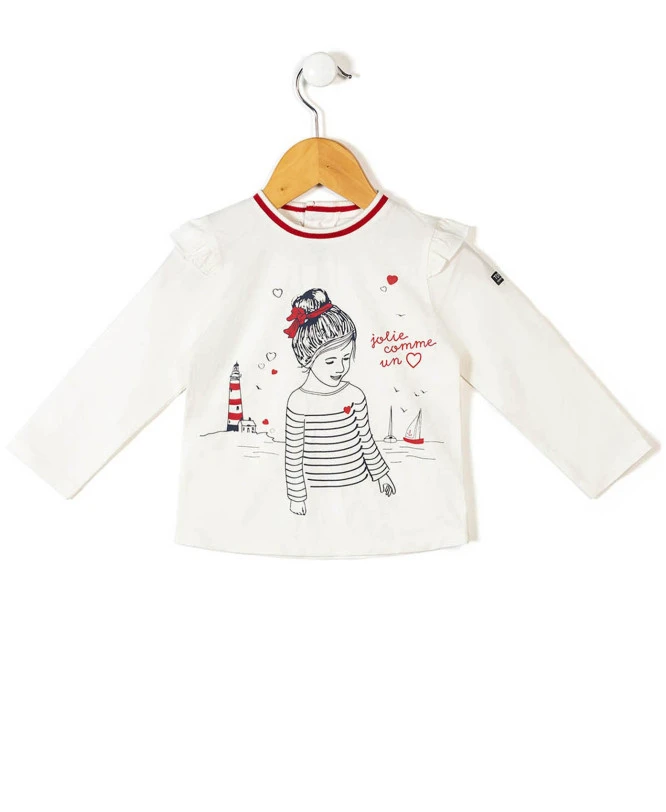 TEE SHIRT ML NATUREL EBE 3 TEE SHIRT ML NATUREL EBE