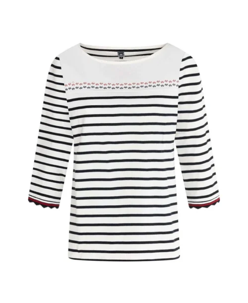 Marinière Revisitée Manches 3/4 Femme