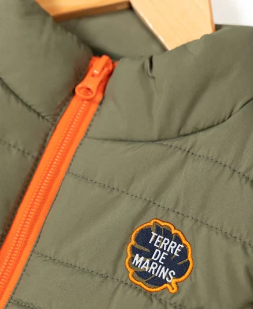 Doudoune Kaki Sans Manches Garçon -Vetements Simples Magasin prod 5501 doudoune kaki aginie 666x812 fc7ea0111e0b