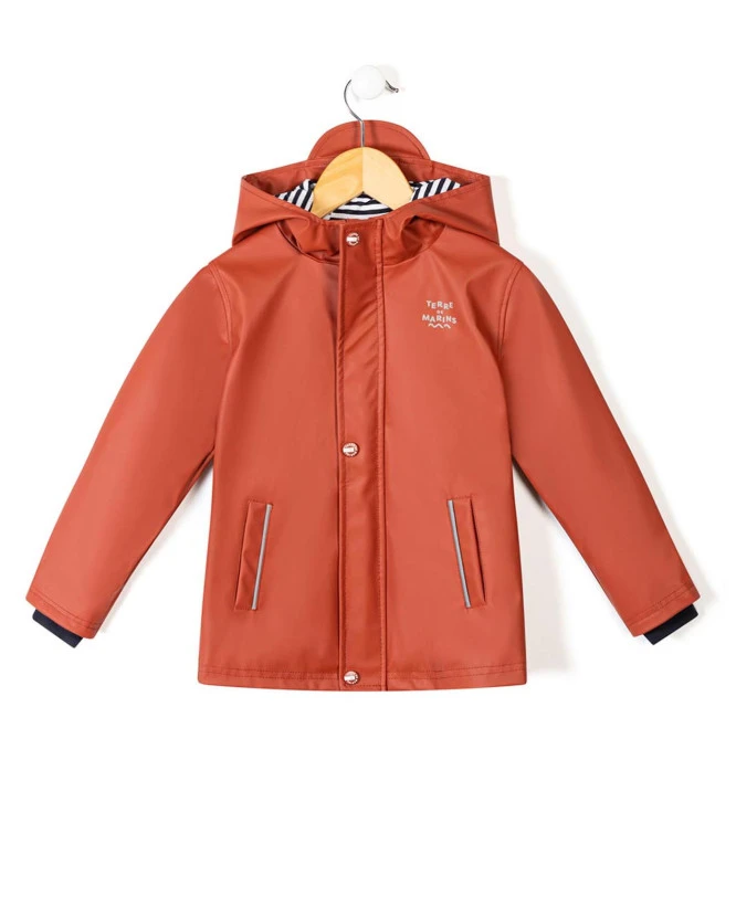 Ciré Rouge Brique Garçon 3 Ciré Rouge Brique Garçon