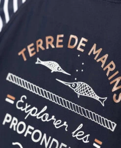 T-shirt De Bain Manches Longues Garçon -Vetements Simples Magasin prod 5556 maillot de bain bleu misolan 666x812 fc7ea0111e0b