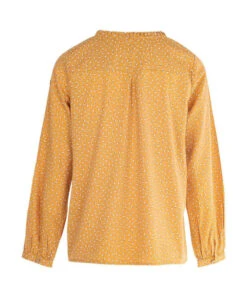 Blouse En Popeline Jaune Femme -Vetements Simples Magasin prod 564 blouse ml imprime jaune baldore 666x812 fc7ea0111e0b
