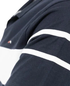 Polo Bleu Marine Rayure Placée Blanche Homme -Vetements Simples Magasin prod 5815 polo mc indigo harpix 666x812 fc7ea0111e0b