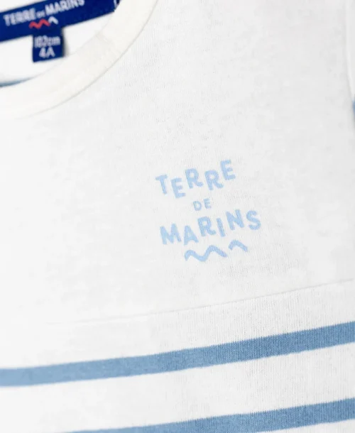 MARINIERE MC FOND NATUREL RAYE BLEU CIEL AQOI -Vetements Simples Magasin prod 5851 mariniere mc fond naturel raye bleu ciel aqoi 666x812 fc7ea0111e0b