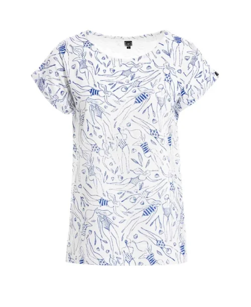 T-shirt Femme Imprimé Nageuses