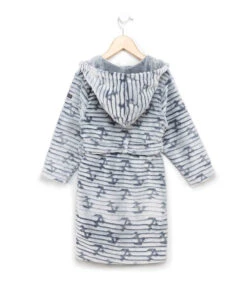 Robe De Chambre Toute Douce Grise Garçon -Vetements Simples Magasin prod 588 robe de chambre gris perle peiga 666x812 fc7ea0111e0b