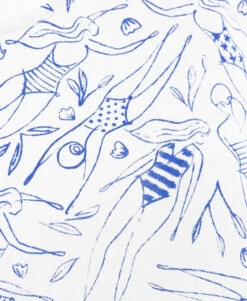 T-shirt Femme Imprimé Nageuses -Vetements Simples Magasin prod 5881 tee shirt mc imprime bleu patchy 666x812 fc7ea0111e0b