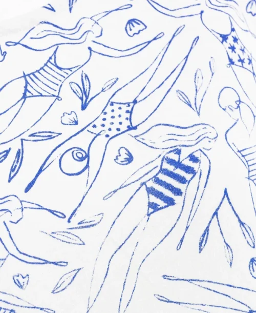 T-shirt Femme Imprimé Nageuses -Vetements Simples Magasin prod 5881 tee shirt mc imprime bleu patchy 666x812 fc7ea0111e0b