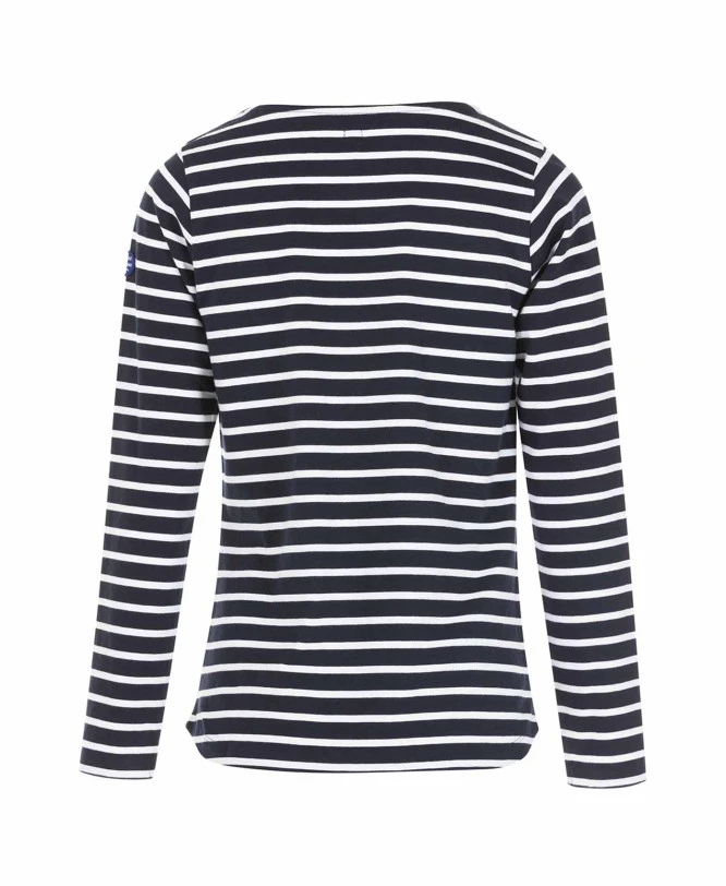 MARINIERE ML FOND INDIGO RAYE BLANC PACAGE 4 MARINIERE ML FOND INDIGO RAYE BLANC PACAGE – Image 2
