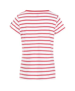 MARINIERE MC RAYE BLANC/ROSE HIBISCUS PALAVA -Vetements Simples Magasin prod 5898 mariniere mc raye blanc rose hibiscus palava 666x812 fc7ea0111e0b