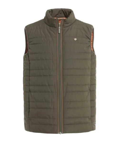 Doudoune Sans Manches Kaki Homme