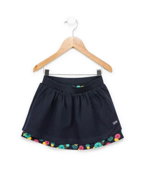 JUPE COURTE INDIGO ELIZIA