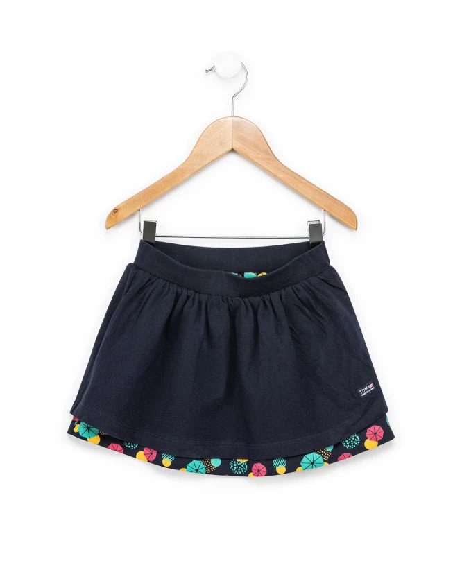 JUPE COURTE INDIGO ELIZIA 3 JUPE COURTE INDIGO ELIZIA