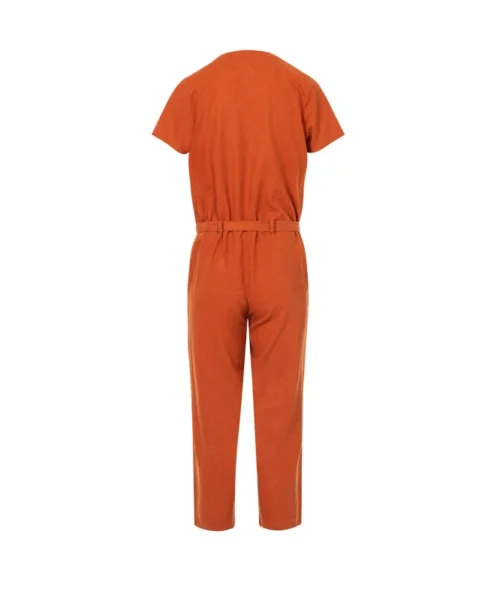 Combinaison Femme Manches Courtes Rouille -Vetements Simples Magasin prod 6402 combilong rouille locombe 666x812 fc7ea0111e0b