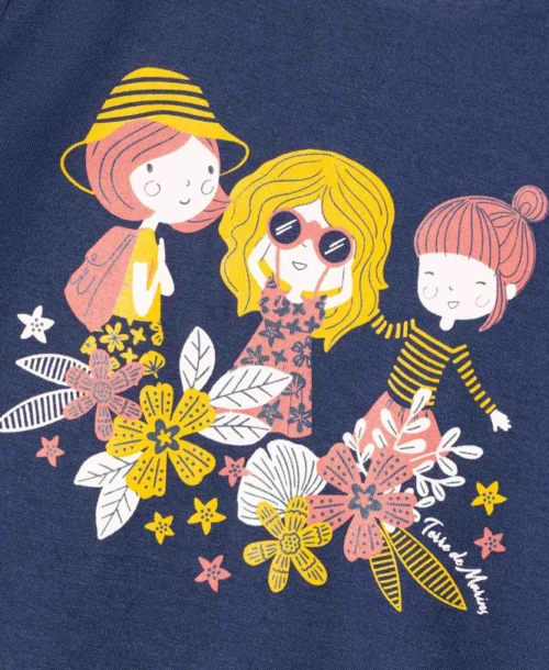 Robe Fille Effet 2 En 1 T-shirt Et Jupe 7 Robe Fille Effet 2 En 1 T-shirt Et Jupe -Vetements Simples Magasin prod 6463 robe mc bleu nuit choupe 666x812 fc7ea0111e0b