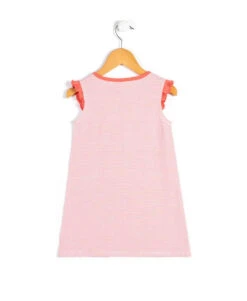 Chemise De Nuit Rayé Corail Fille -Vetements Simples Magasin prod 6480 chemise de nuit fond blanc raye corail nutty 666x812 fc7ea0111e0b