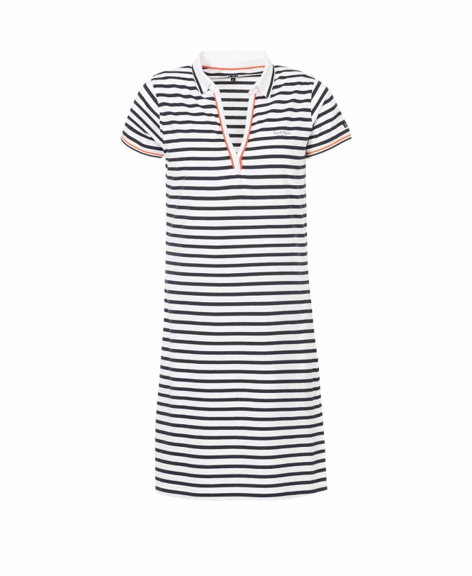 Robe Rayée Manches Courtes Femme 3 Robe Rayée Manches Courtes Femme