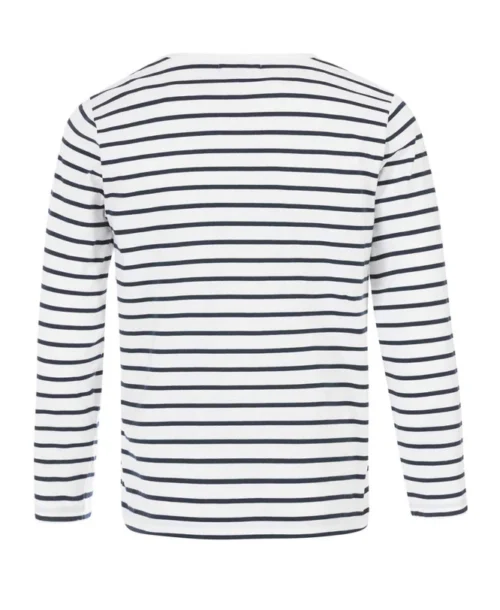 Marinière Authentique Homme -Vetements Simples Magasin prod 6577 mariniere ml fond blanc opt raye marine calunque 666x812 fc7ea0111e0b