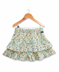 Jupe Courte à Volants Fille -Vetements Simples Magasin prod 6611 jupe courte imprime fond grege robia 666x812 fc7ea0111e0b