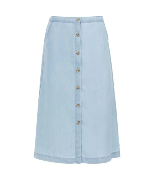 Jupe Mi-longue Jean Clair En Lyocell Femme