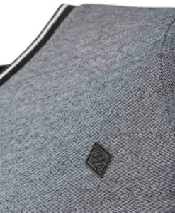 T-shirt Noir Jersey Micro Jacquard Homme 9 T-shirt Noir Jersey Micro Jacquard Homme -Vetements Simples Magasin prod 6698 tee shirt mc noir artopy 666x812 fc7ea0111e0b