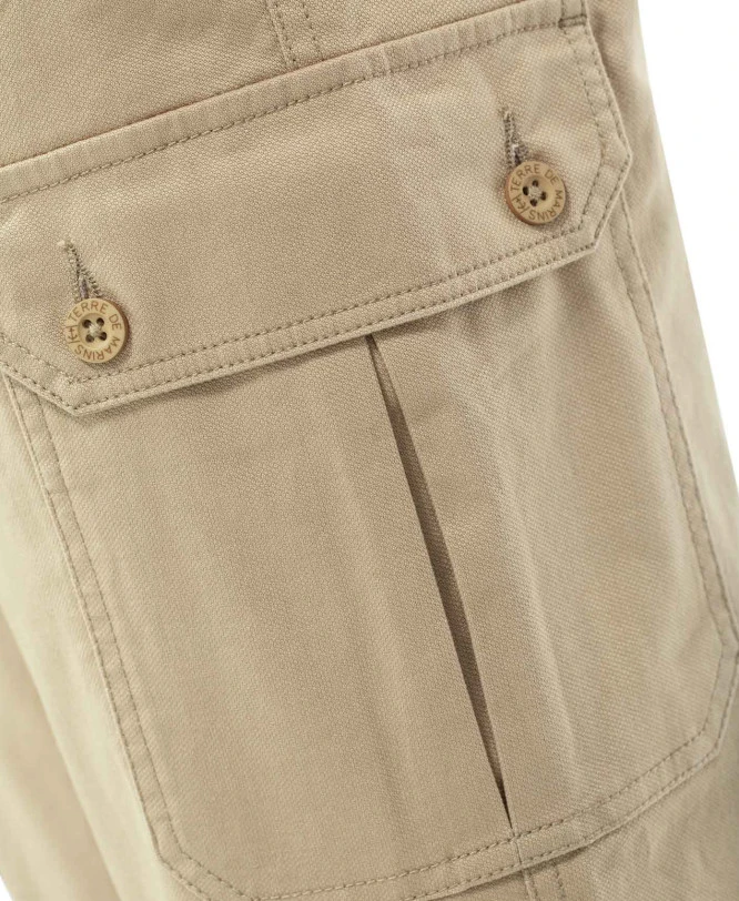 Pantalon Cargo Beige Homme 6 Pantalon Cargo Beige Homme – Image 4