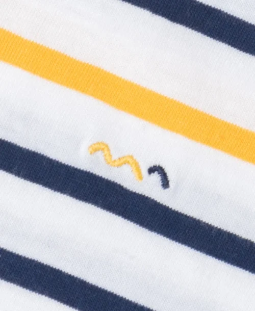 TEE SHIRT MC RAYE JAUNE ASMAR -Vetements Simples Magasin prod 6752 tee shirt mc raye jaune asmar 666x812 fc7ea0111e0b