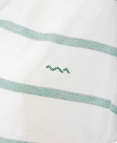 TEE SHIRT MC RAYE BLANC OPTIQUE/ VERT PALE ABE 7 TEE SHIRT MC RAYE BLANC OPTIQUE/ VERT PALE ABE -Vetements Simples Magasin prod 6766 tee shirt mc raye blanc optique vert pale abe 666x812 fc7ea0111e0b