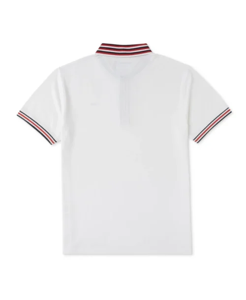 Polo Blanc Homme -Vetements Simples Magasin prod 6771 polo mc blanc optique cabyst 666x812 fc7ea0111e0b