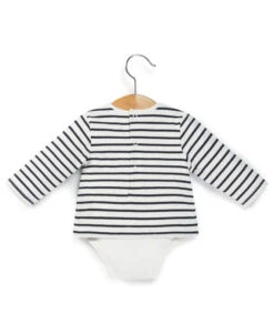 Body Marinière Bébé Fond Blanc Rayé Bleu Marine 6 Body Marinière Bébé Fond Blanc Rayé Bleu Marine -Vetements Simples Magasin prod 6782 body ml fond naturel raye indigo bodima 666x812 fc7ea0111e0b
