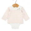 Body Marinière Bébé Fond Blanc Rayé Rose -Vetements Simples Magasin prod 6786 body ml fond naturel raye rose bodima 666x812 fc7ea0111e0b