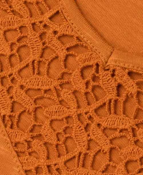 T-shirt Femme Jaune Ambré Col V Broderie 7 T-shirt Femme Jaune Ambré Col V Broderie -Vetements Simples Magasin prod 6808 tee shirt mc jaune ambre atroni 666x812 fc7ea0111e0b