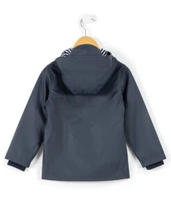Ciré Recyclé Bleu Marine Garçon 6 Ciré Recyclé Bleu Marine Garçon -Vetements Simples Magasin prod 6819 imper cire indigo gacirec 666x812 fc7ea0111e0b