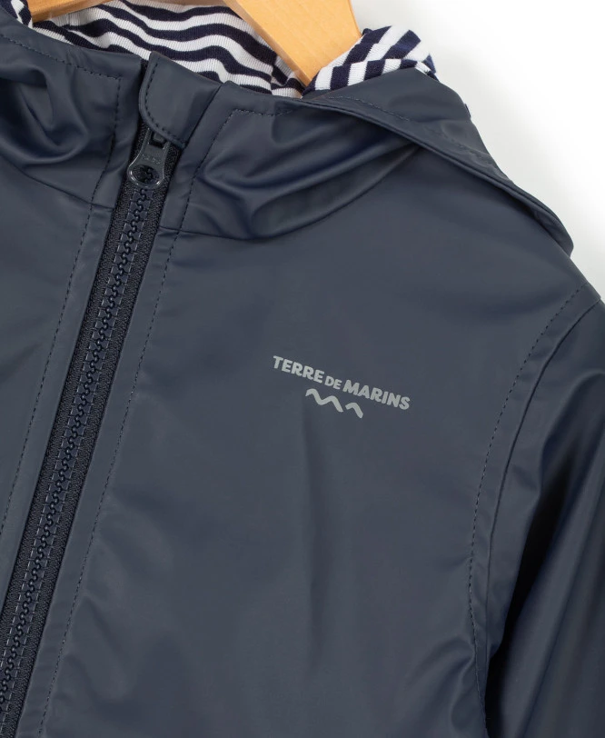 Ciré Recyclé Bleu Marine Garçon 5 Ciré Recyclé Bleu Marine Garçon – Image 3