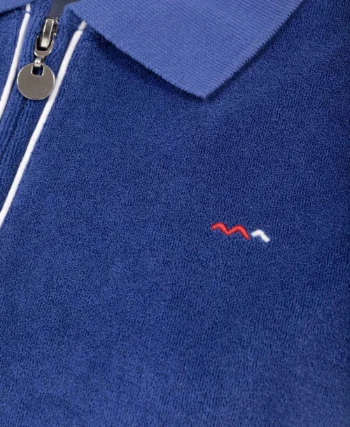 POLO MC BLEU OUTREMER CHINE CYANO -Vetements Simples Magasin prod 6832 polo mc bleu outremer chine cyano 666x812 fc7ea0111e0b