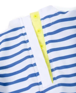 Combinaison De Bain Rayé Manches Longues Bébé -Vetements Simples Magasin prod 6833 maillot de bain fond blanc raye bleu ybin 666x812 fc7ea0111e0b