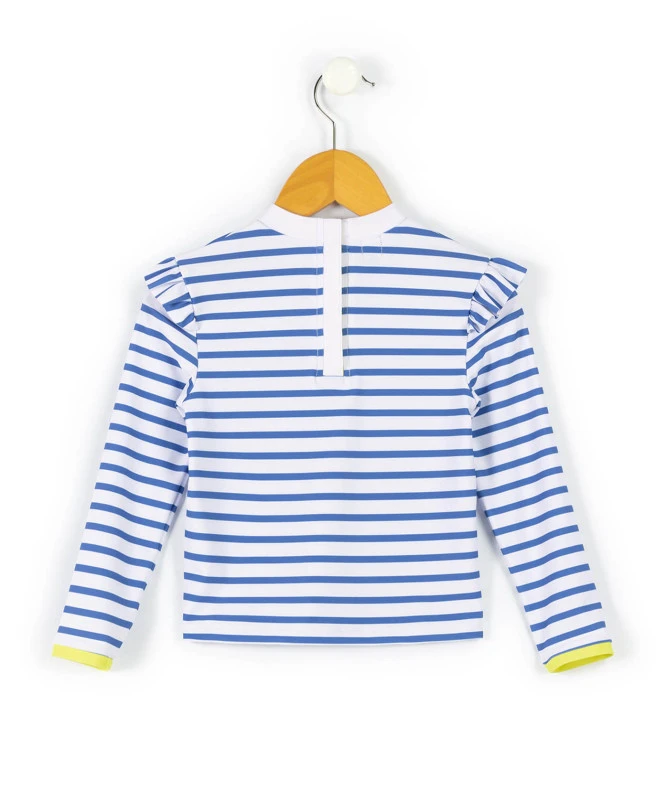 T-shirt De Bain Marinière Fille 4 T-shirt De Bain Marinière Fille – Image 2